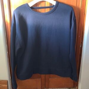 Nike sweatshirt with open back top